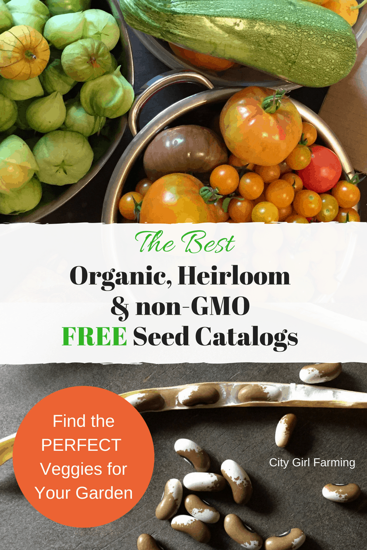 Get the best, non-gmo, heirloom, organic seed catalogs delivered to you for free so you can start planning your summer garden!