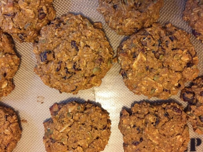 Next time you crave something sweet (but GF) and pumpkin-spicy, here's a great cookie recipe that is easy to personalize to your own cravings and likes: Healthy Pumpkin Spice Cookies. Mmmmm.