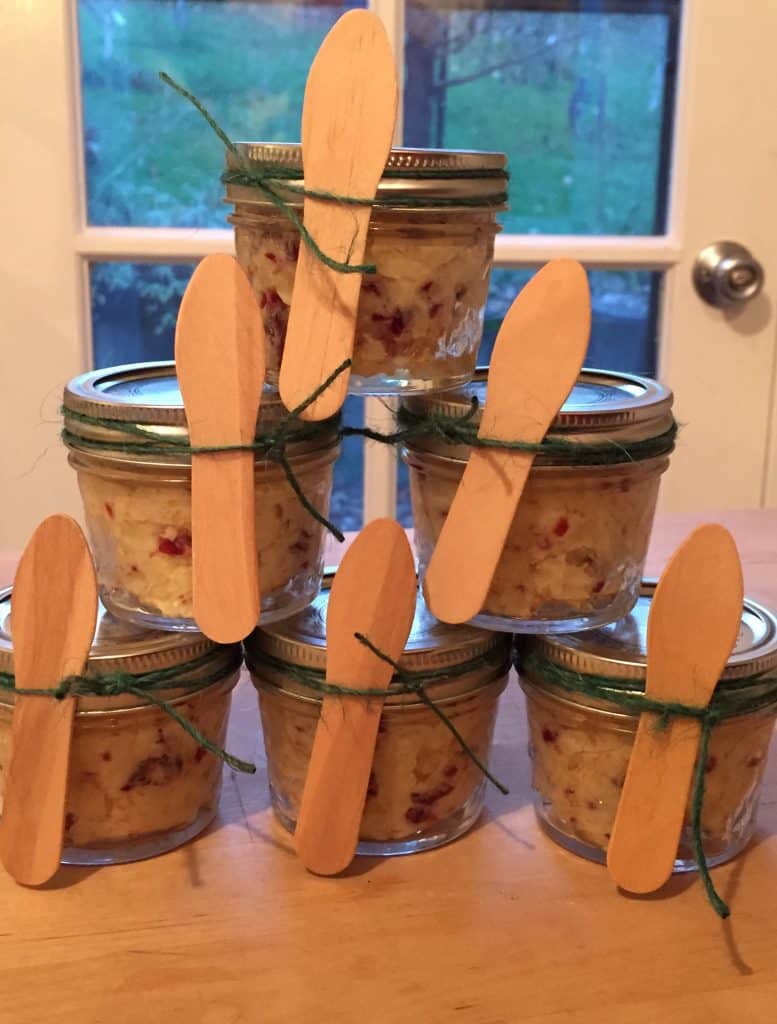 cranberry honey butter favors