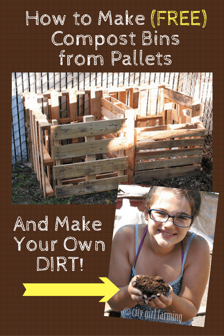 How to Make (FREE)Compost Bins from Pallets