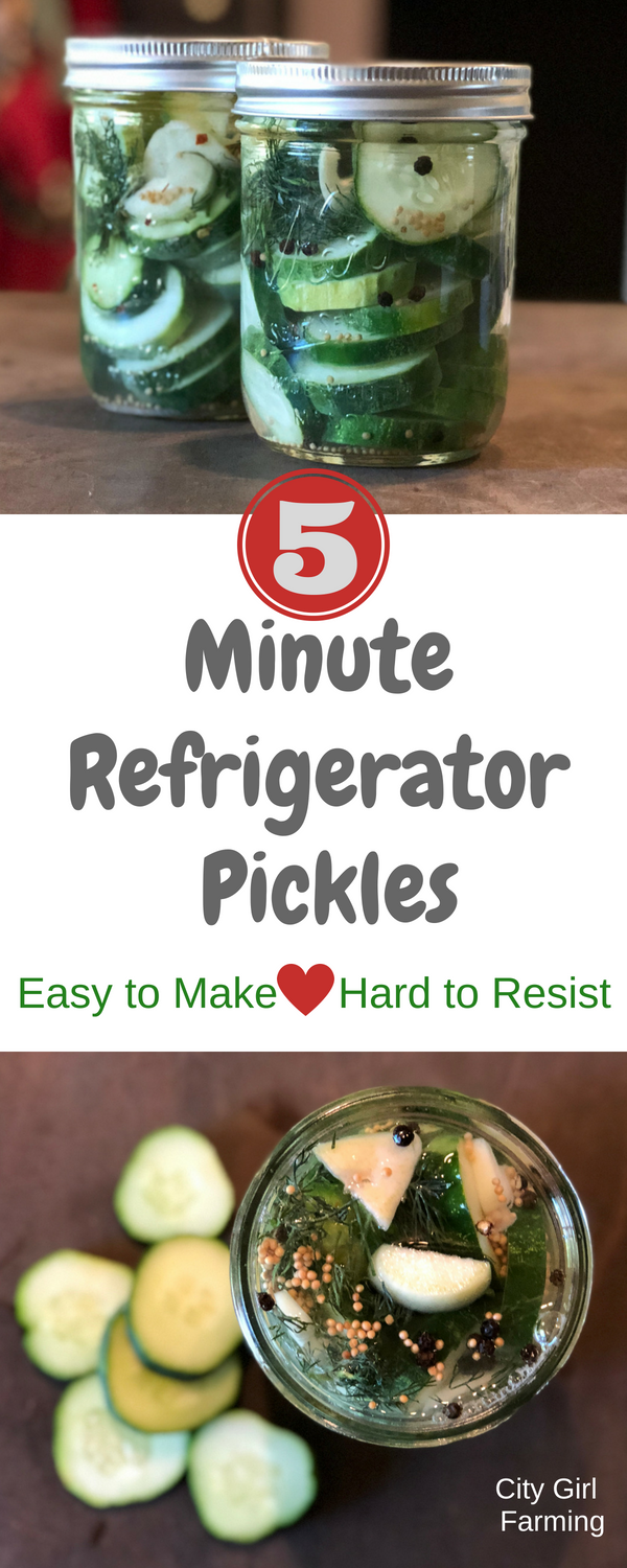 Homemade pickles are delicious. And no-fail refrigerator pickles are fast to make, addictive to eat, and beat the store bought pickles hands down. If you have a handful of fresh cucumbers, a few other ingredients and 5 minutes of time, you're all set to make the best pickles EVER. Ready to get started?