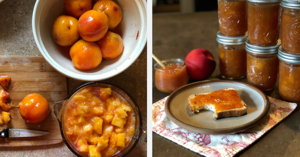 Pumpkin Spiced Nectarine Jam With Honey Recipe City Girl Farming