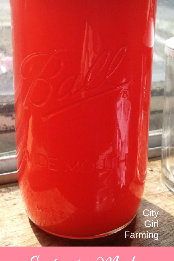 You either love rhubarb or hate it. I fall heavily on the love side. This rhubarb syrup is a lovely dusty pink color. It's easy to make and adds a great addition to pancakes, salad dressing and drinks. 
