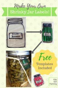 Three cute ways to label your home canned jars with free templates to make it simple! City Girl Farming